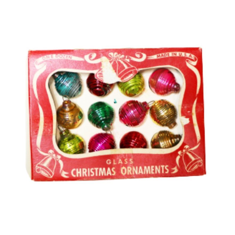 Vintage American Made Christmas Ornaments